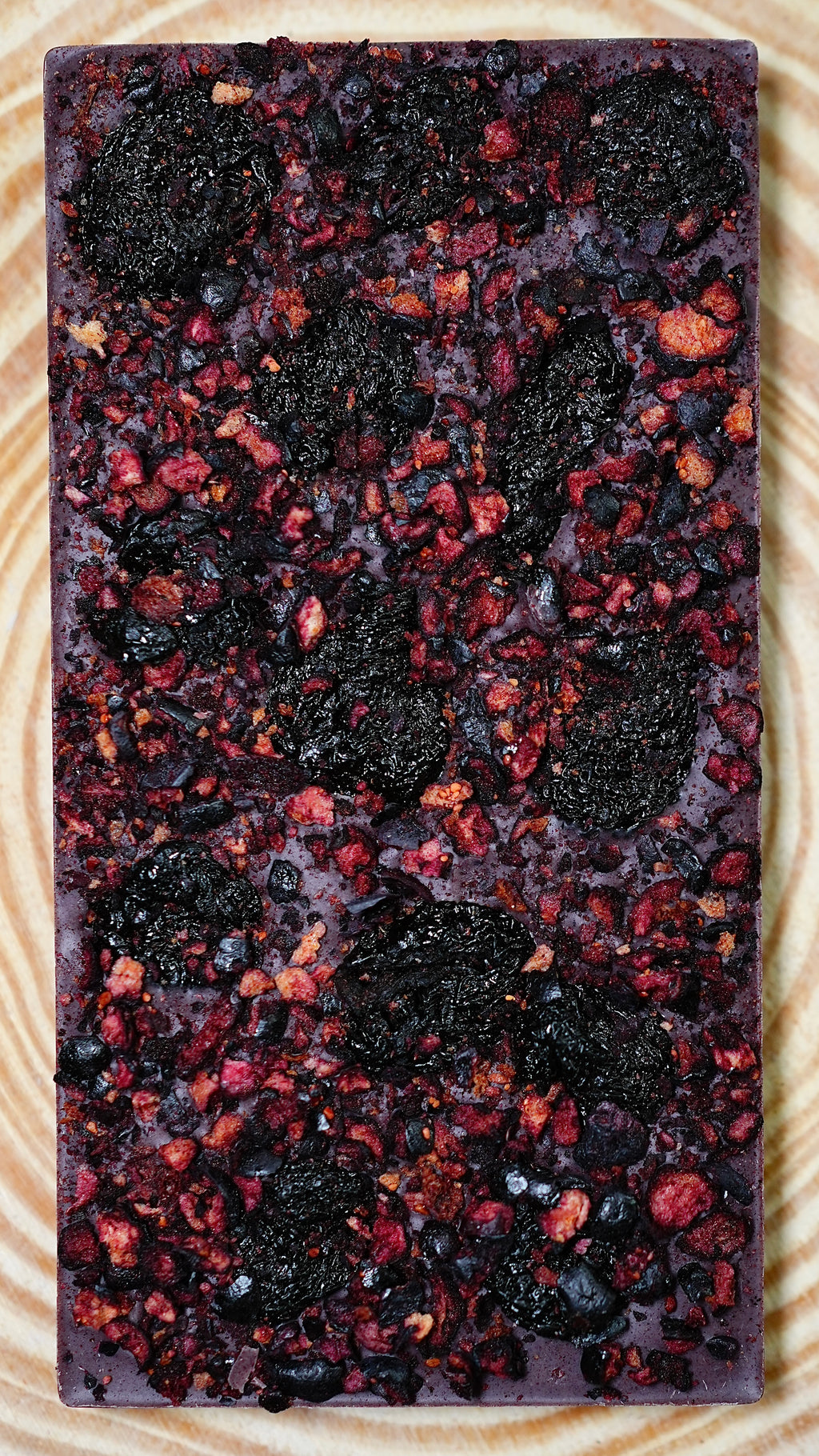 Midnight Bloom Blueberry Chocolate Bar