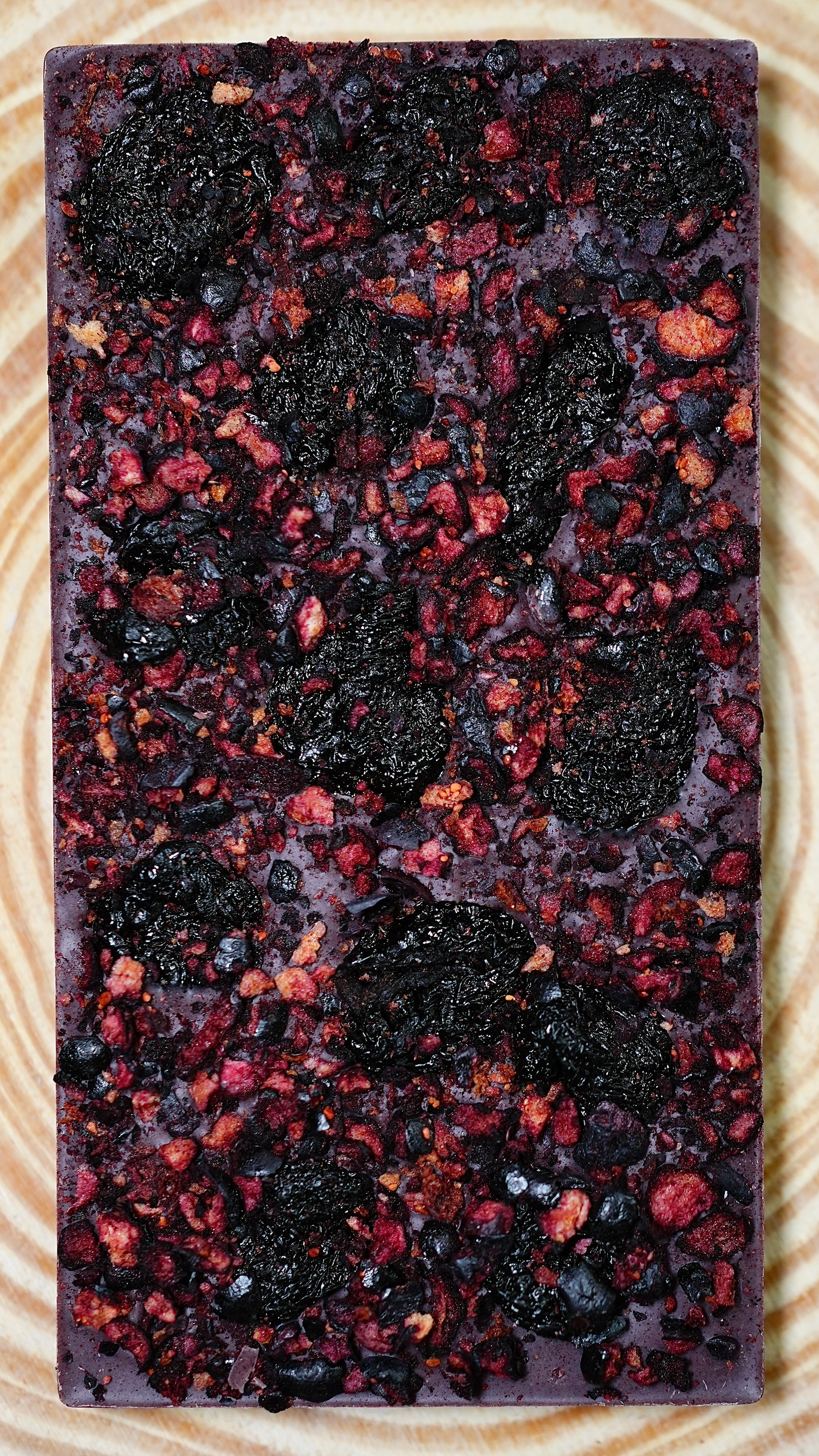 Midnight Bloom Blueberry Chocolate Bar