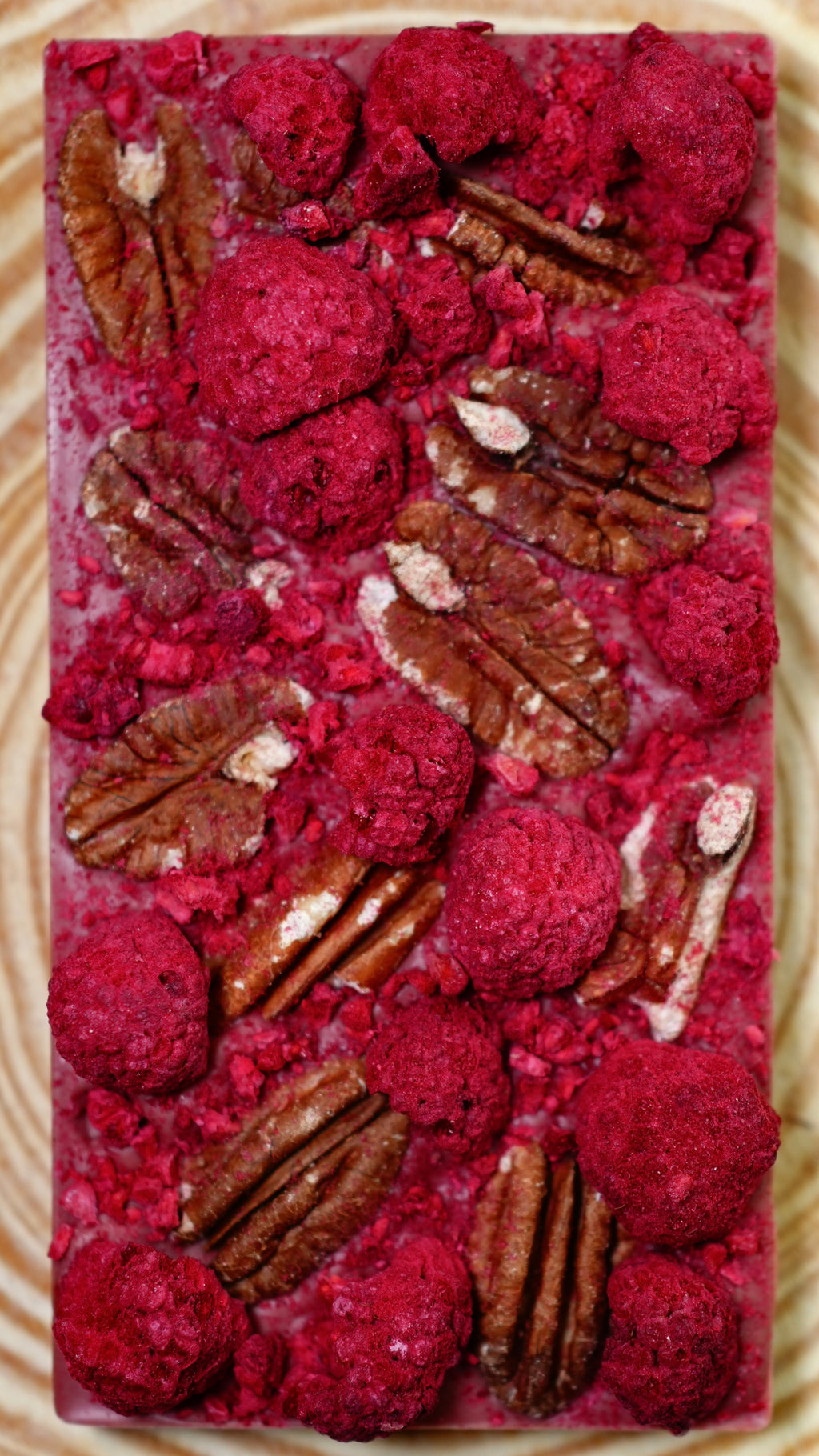 Blush Eclipse Raspberry White Chocolate Bar