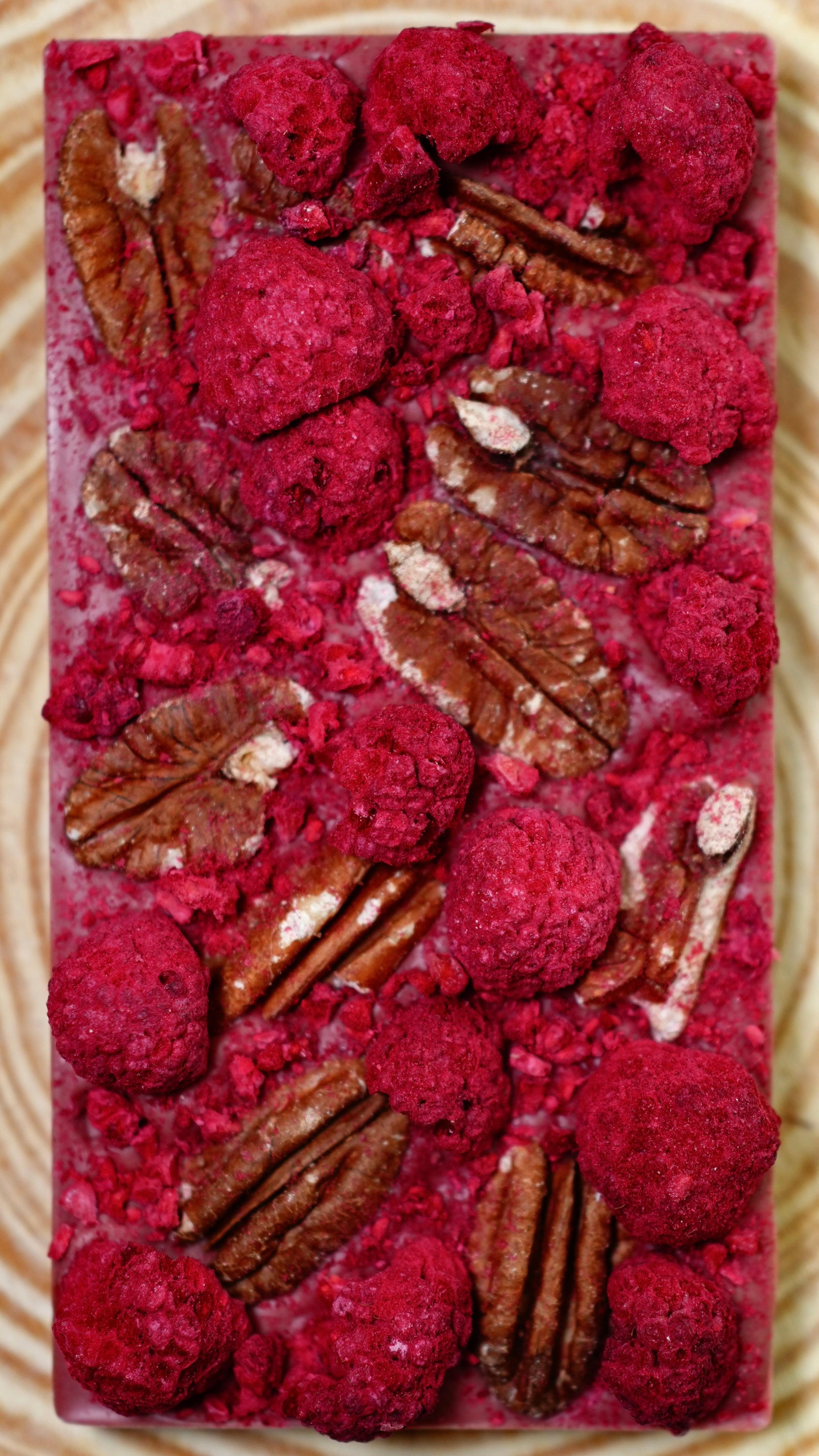Blush Eclipse Raspberry White Chocolate Bar