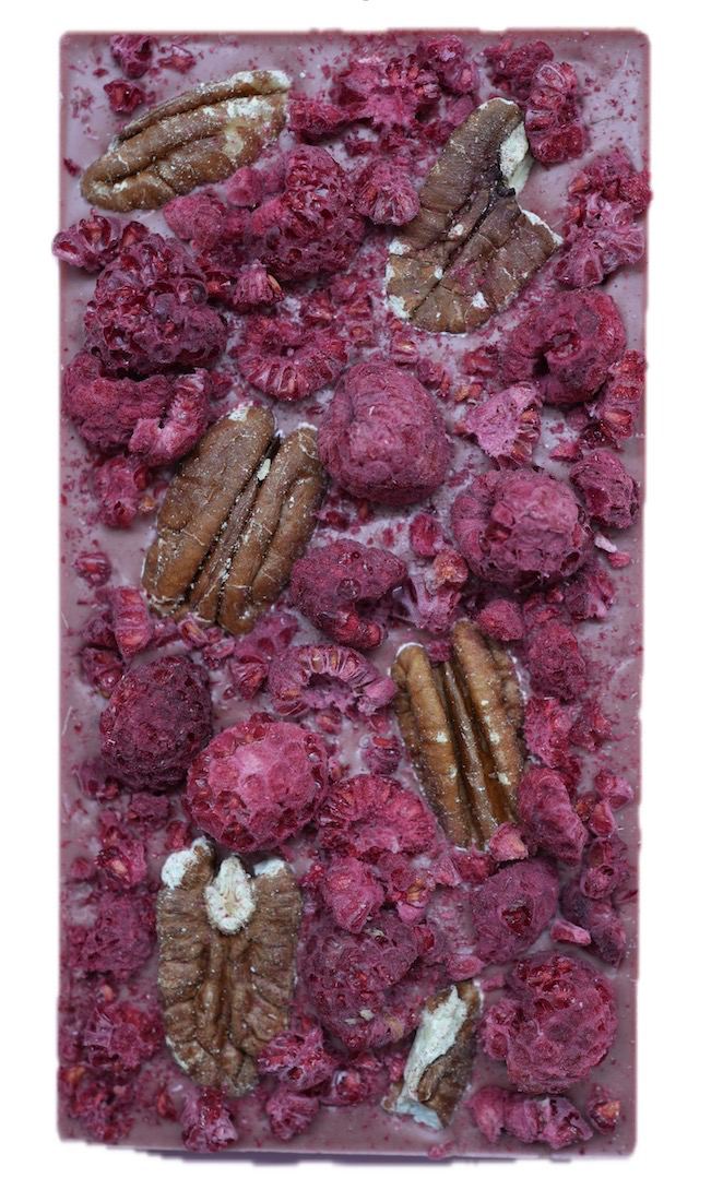Blush Eclipse Raspberry White Chocolate Bar