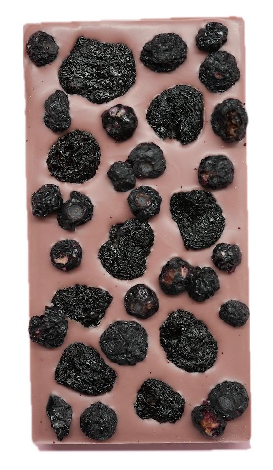 Midnight Bloom Blueberry Chocolate Bar